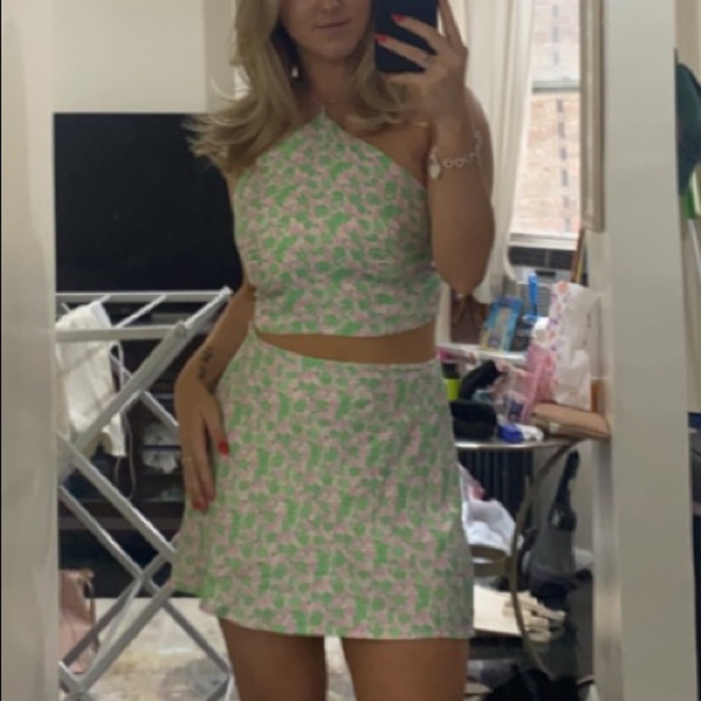 SOLD ON DEPOP / Zara Floral 2 Piece Set
